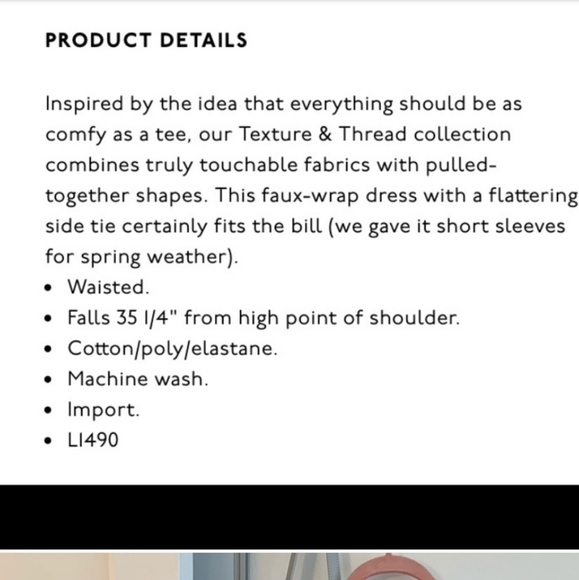 Madewell Texture and Thread Wrap Dress - Picture 10 of 10